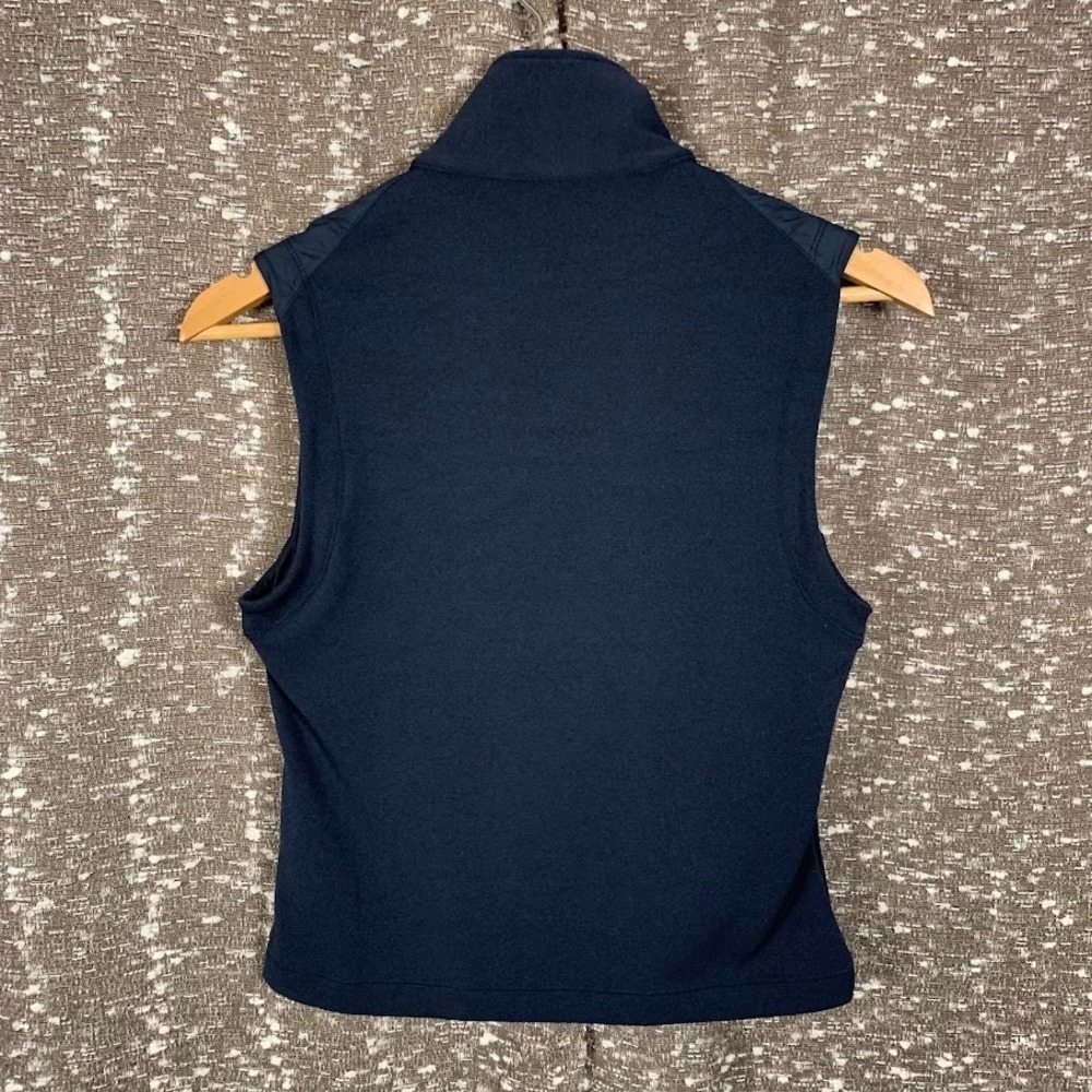Nike Full Zip Athletic Vest Blue Sleeveless Athleisure Gorpcore Women's XS - Picture 9 of 10